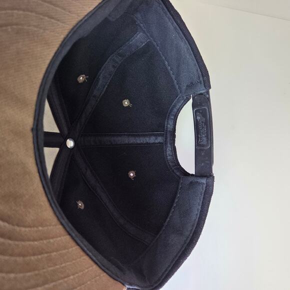 Vintage Chevy Trucks Snapback Hat Swingster USA Made Black Brown Cap - Picture 7 of 9